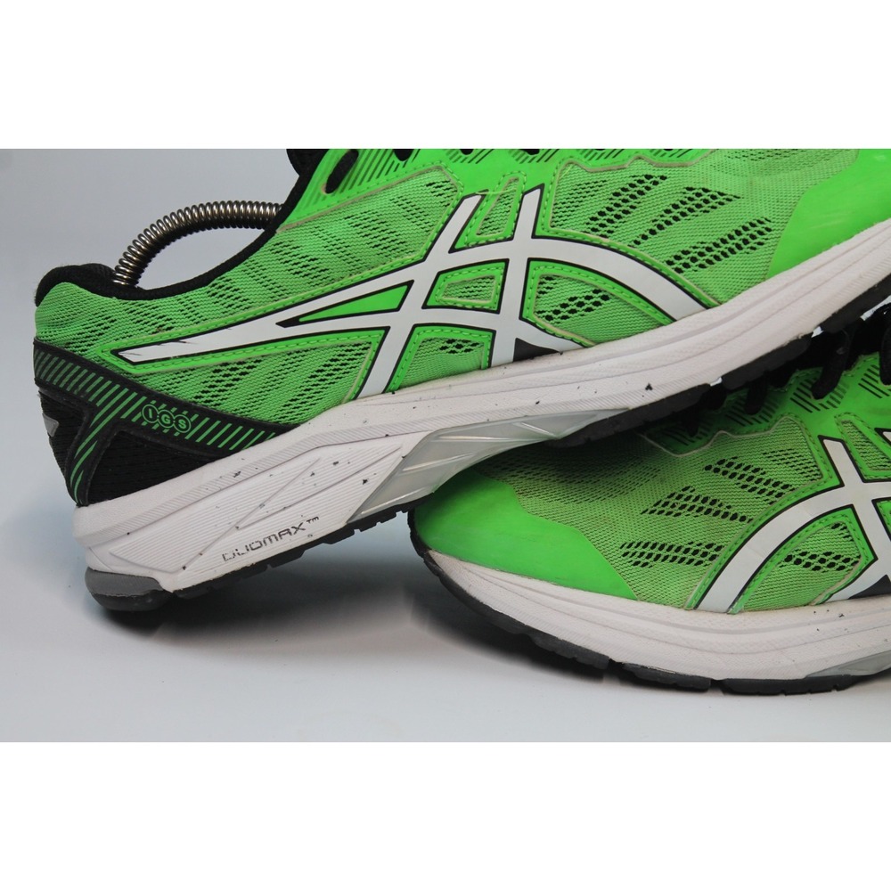 Asics Gel-Cumulus 18 Running Shoes Men's 10 M,Neon Green Lace-Up T6A3N Athletic - Picture 7 of 9